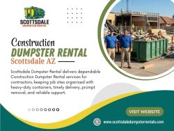 Construction Dumpster Rental Scottsdale AZ
