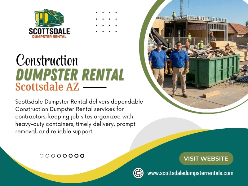 Construction Dumpster Rental Scottsdale AZ