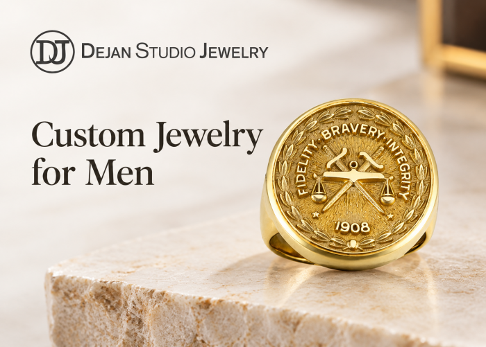 Custom Jewelry for Men Designed Just for You