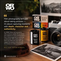 Discover the Art of Film Photography with ORWO Shop