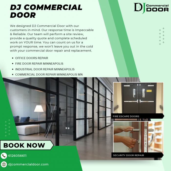 Professional Office Doors Repair Services for Safe and Smooth Business Access