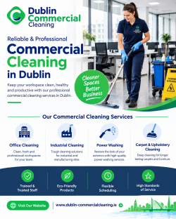 Professional Workplace Care with Commercial Cleaning Dublin