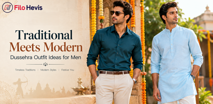 Dussehra Outfit Ideas for Men: Traditional Meets Modern