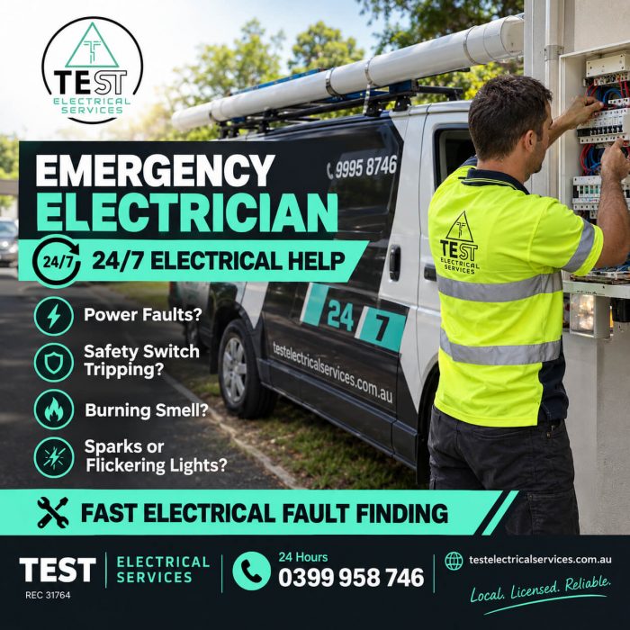 Need an emergency electrician in Melbourne?
