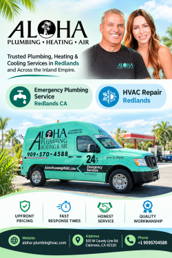 Emergency Plumbing Service Redlands CA and Redlands Plumbing