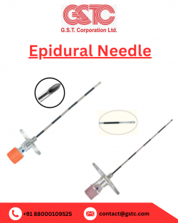 Epidural Needle Manufacturer & Exporter from India| GSTC