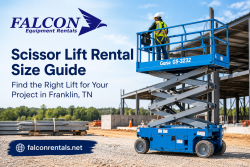 Falcon Equipment Rental: 19 Ft & 26 Ft Scissor Lift Guide