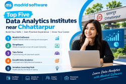 Top Five Data Analytics Institutes Near Chattarpur for Career-Focused Learning