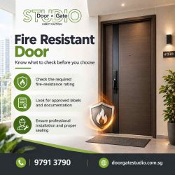 Fire Resistant Door Singapore: Essential Tips for Choosing the Right Door