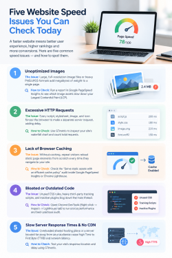 5 Website Speed Issues You Can Check Today