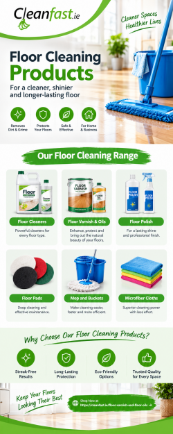 Professional Floor Cleaning Products for a Cleaner Space
