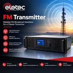 Eletec Broadcast: Professional FM Transmitter Solutions for UK Radio Broadcasting