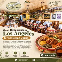 Good Restaurants in Los Angeles for Ethiopian Cuisine