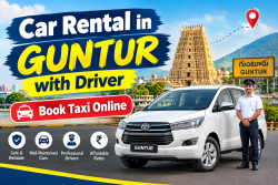 Car Rental in Guntur with Driver | Book Taxi Online