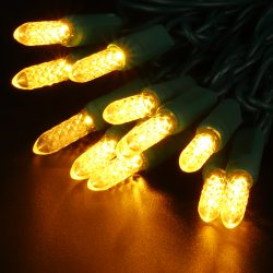 Multiple Colors Commercial Grade Green Wire Christmas Lights