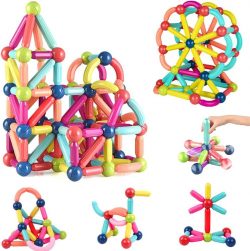 Kid Permanent Magnet Building Blocks Set