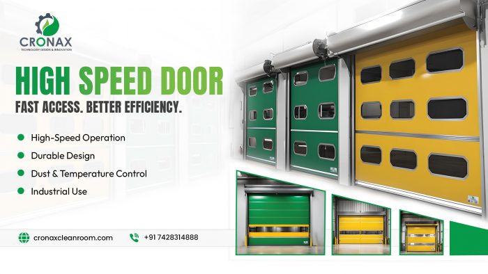 High Speed Door Manufacturer & Supplier | Cronax Industries