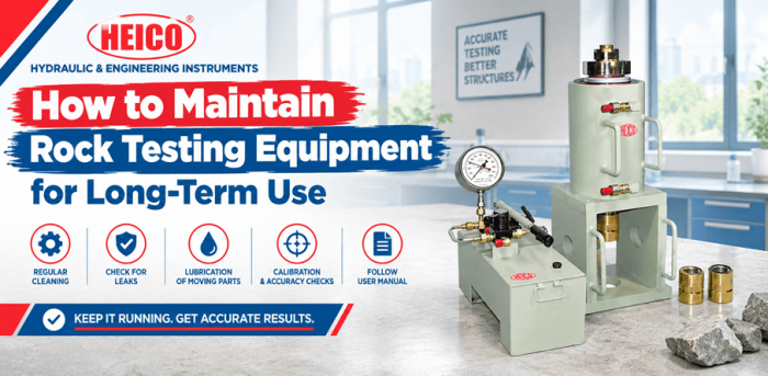 How to Maintain Rock Testing Equipment for Long-Term Use