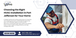 Choosing the Right HVAC Installation in Port Jefferson for Your Home