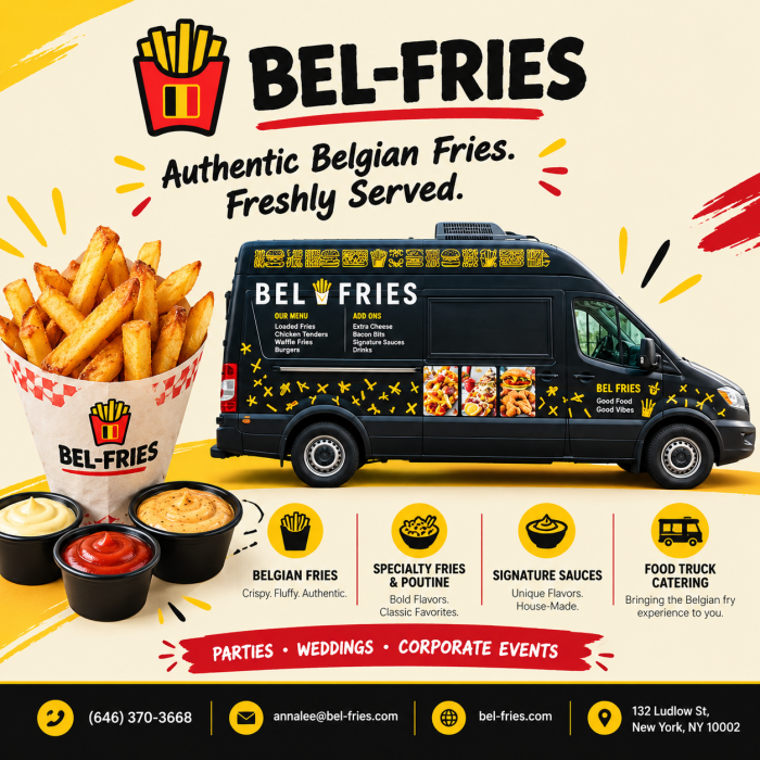 Corporate Catering in NYC | Bel-Fries Food Truck