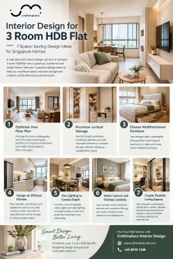 Interior Design for 3 Room HDB Flat: 7 Space-Saving Ideas