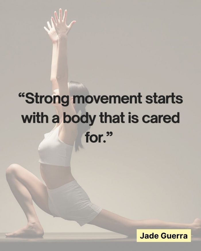 Jade Guerra Explains Why Strong Movement Starts With a Cared-for Body