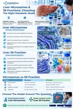 Liver Microsomes and S9 Fractions: Choosing the Right Metabolic Model