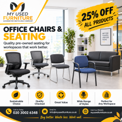 Used Reception Chair at Affordable Prices | MyUsed Furniture