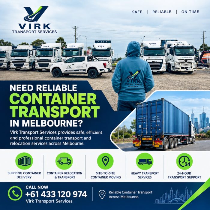 Need Reliable Container Transport in Melbourne?