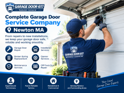 Complete Garage Door Service Company Newton MA for Homes and Businesses