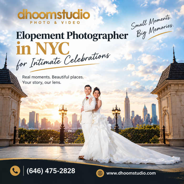 Elopement Photographer in NYC for Intimate Celebrations