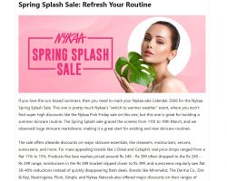 Explore the Latest Nykaa Sale Offers & Beauty Deals