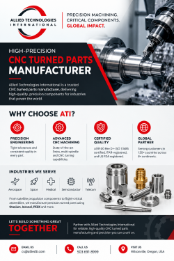 Precision CNC Turned Parts Manufacturer for Critical Industries
