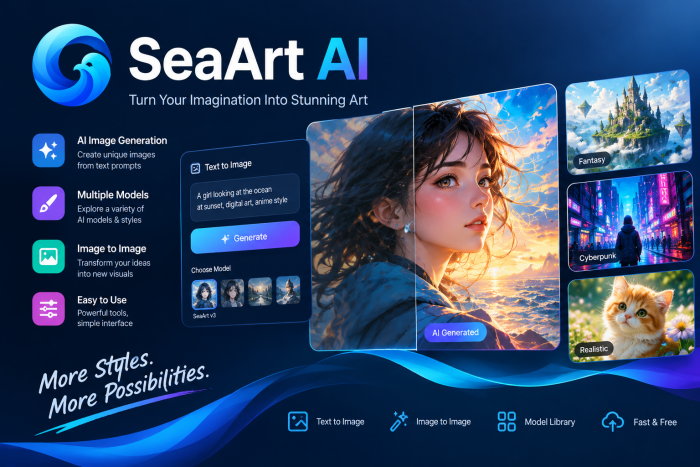 SeaArt AI Review: Features, Pros, Cons & How It Works