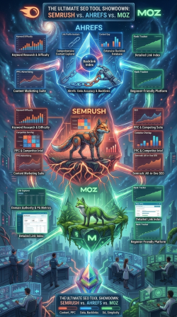 Semrush vs Ahrefs vs Moz: Which SEO Tool Is Best for Your Website?