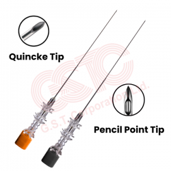 Spinal Needle Manufacturer & Exporter from India| GSTC