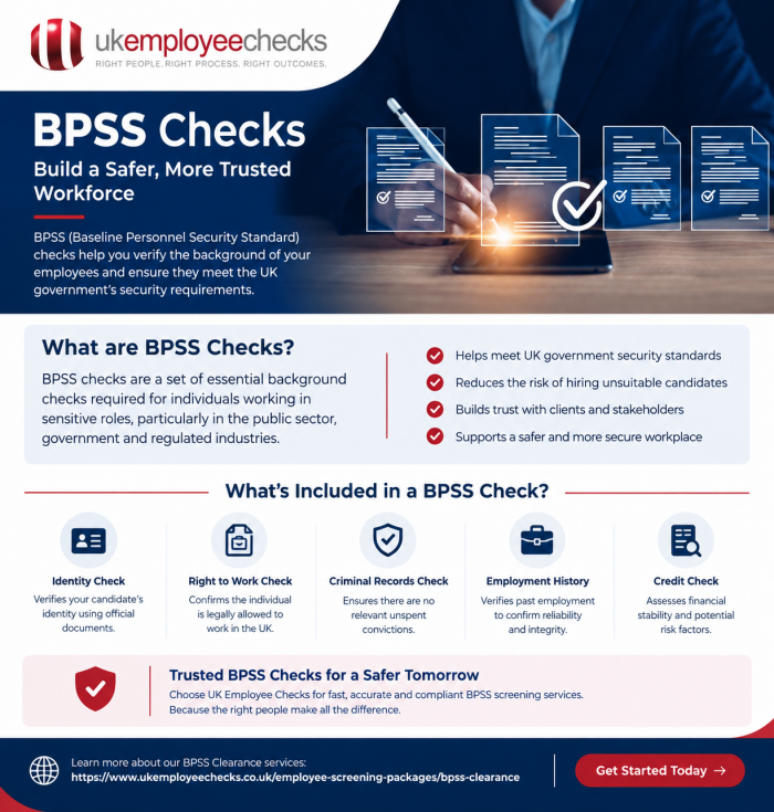 BPSS Checks for Government-Related Roles and Employment Screening