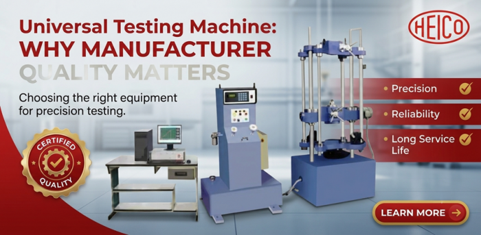 Universal Testing Machine: Why Manufacturer Quality Matters