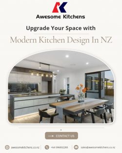 Upgrade Your Space with Modern Kitchen Designs In NZ