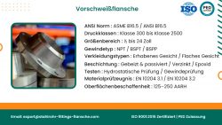 Vorschweißflansche nach EN 1092-1