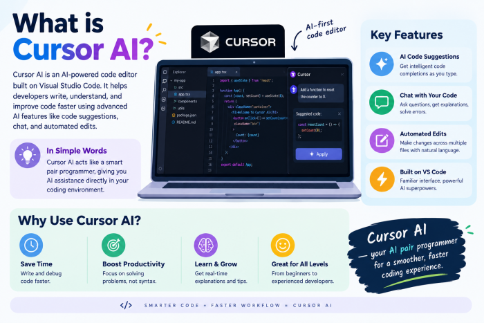 What Is Cursor AI? Features, Benefits & Complete Guide 2026