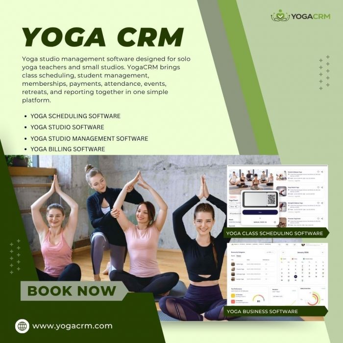 Yoga Studio Software for Easy Studio Management | YogaCRM